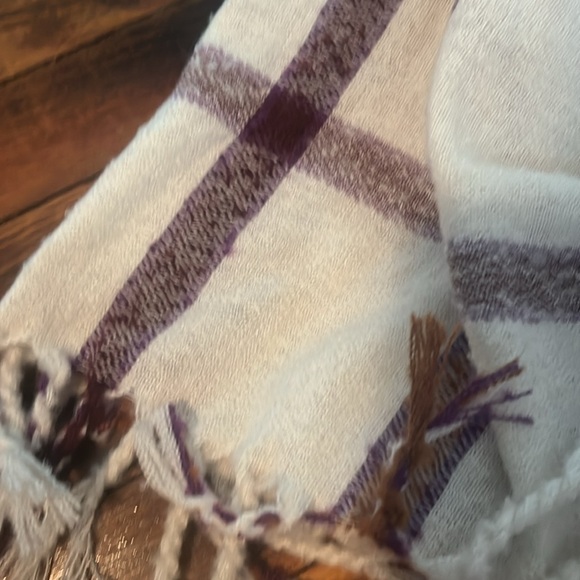 Loft plaid blanket scarf - Picture 3 of 4